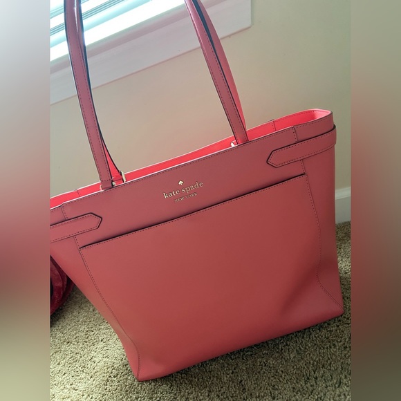 kate spade Bags Kate Spade Staci Laptop Tote Pink Poshmark